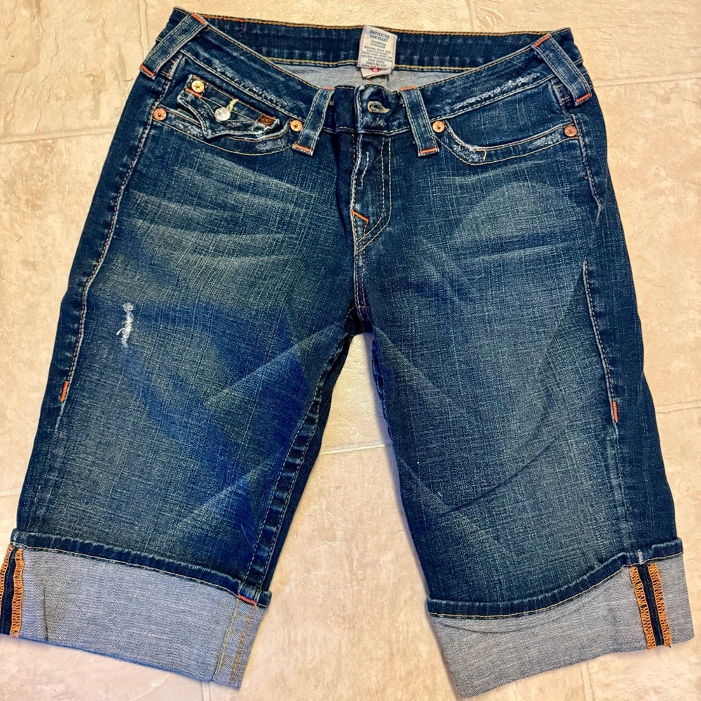 True Religion Jean shorts